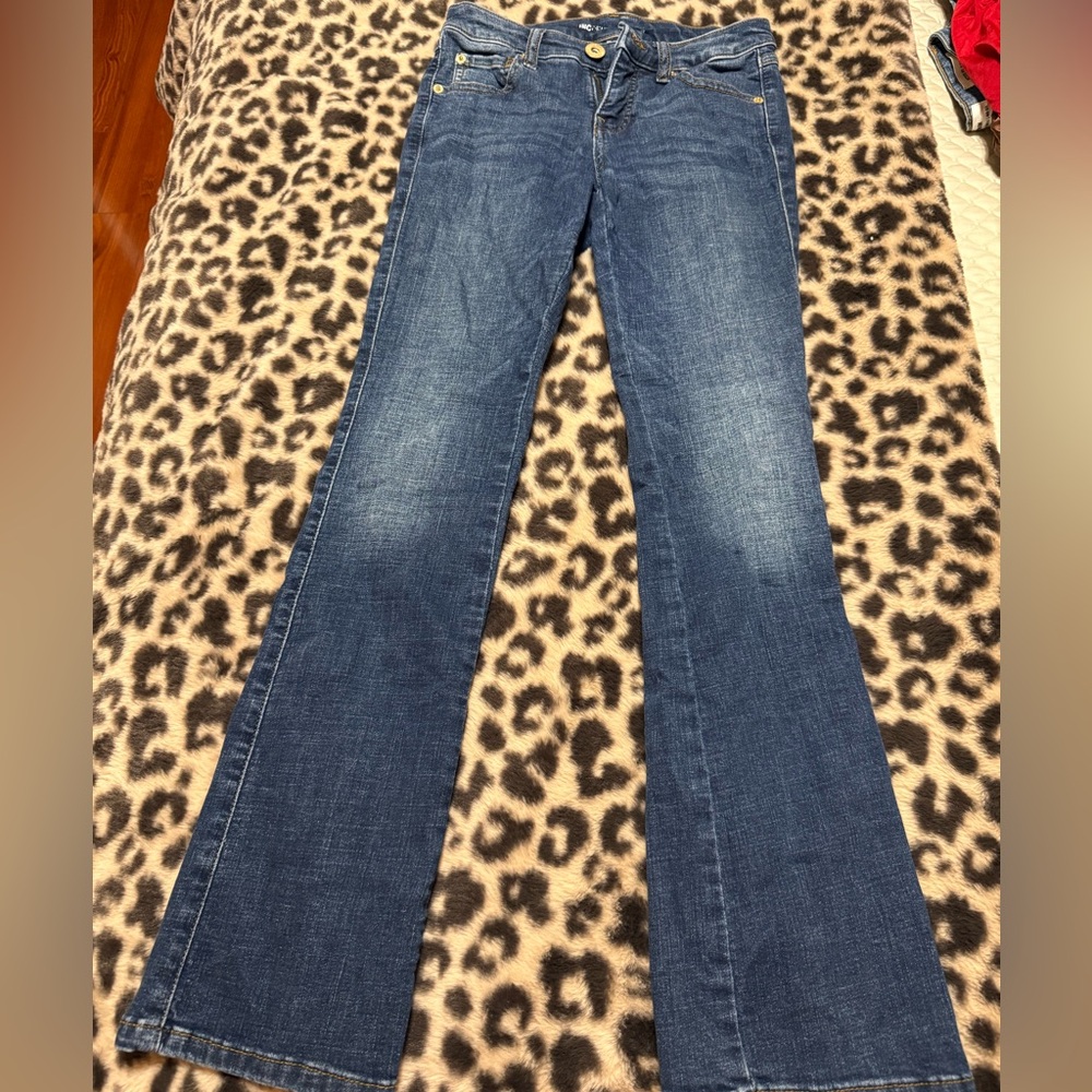 INC International Concepts Dark Blue Bootcut Jeans